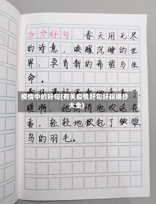 疫情中的好句(有关疫情好句好段摘抄大全)-第3张图片