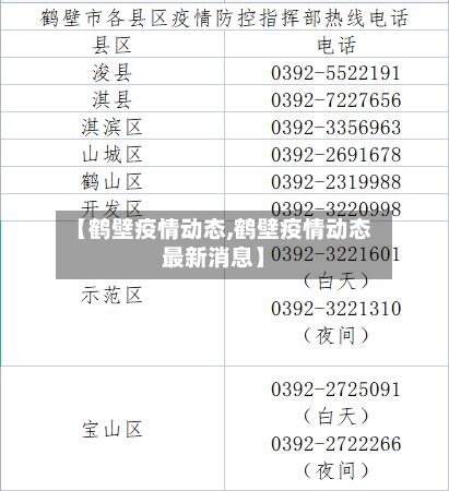 【鹤壁疫情动态,鹤壁疫情动态最新消息】-第2张图片